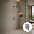 Mezclador Monocontrol Empotrado para Ducha Kassel Gunmetal