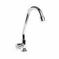 Llave Individual Para Cocina Nuquí Cromada — producto completo sobre fondo blanco uniforme