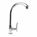 Llave Individual Para Cocina Cocora Cromada — producto completo sobre fondo blanco uniforme