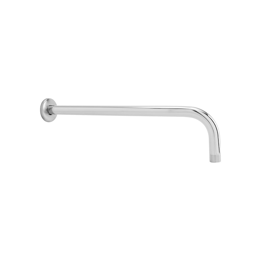 Producto sobre fondo blanco — Tubo para Regadera de Pared de 37 cm en Acero Inoxidable Cromado