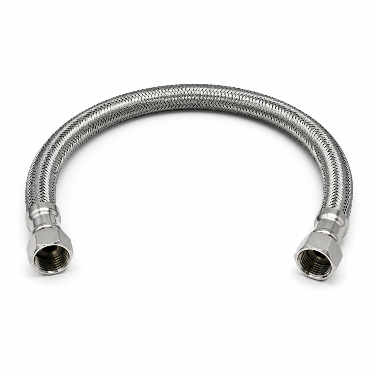 Manguera flexible para calentador hembra-hembra de 1/2 pulgada x 60 cm
