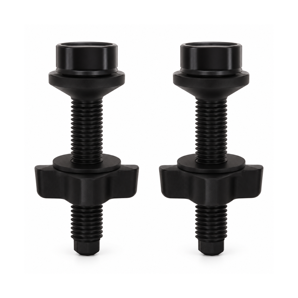 Kit de tornillos para acople de tanque x 2 sobre fondo blanco, producto completo.