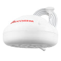 Ducha eléctrica Premium Zent blanca con manguera y miniducha