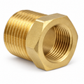Buje Reductor de Latón Macho 3/4" a Hembra 1/2" - Vista principal
