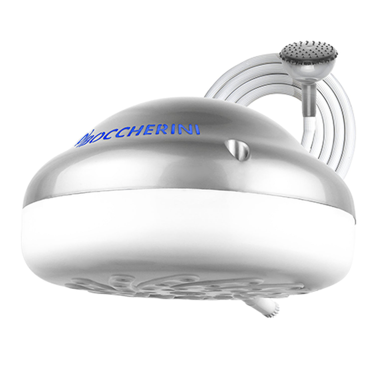 Ducha Premium Zent Silver con manguera y miniducha