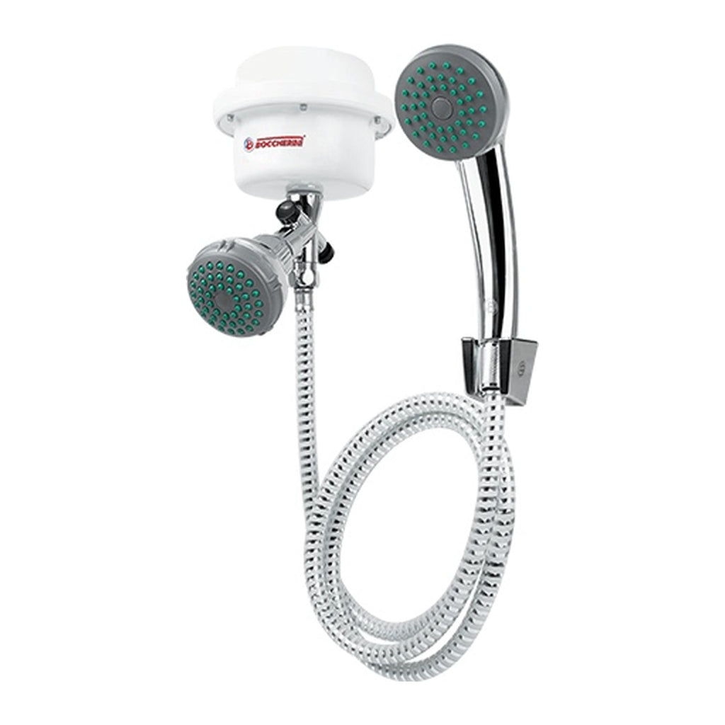 Ducha Eléctrica Dirigible Blanca 110 V con Kit 16 cm - imagen 1