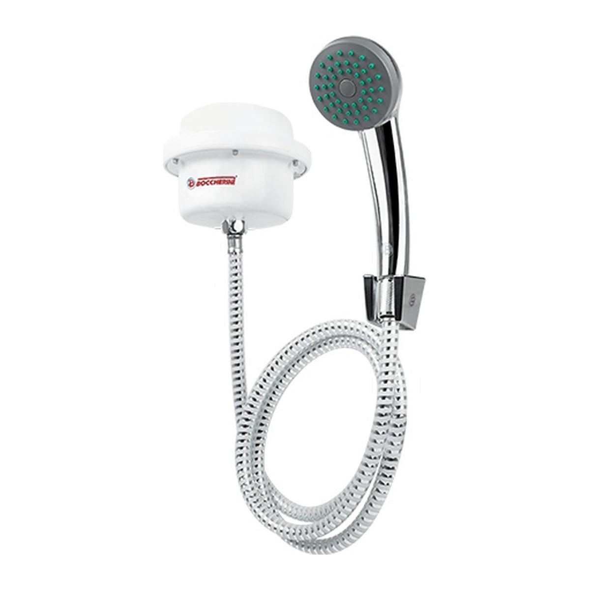 Ducha Eléctrica Blanca para Salón de Belleza 220 V 16 cm - imagen 1
