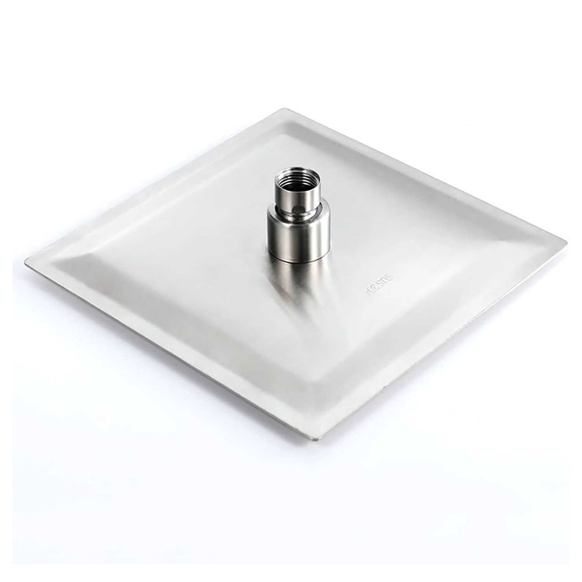 Regadera cuadrada de 20 cm con salidas de silicona