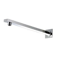 Tubo Regadera Cuadrado 40 cm Metálico