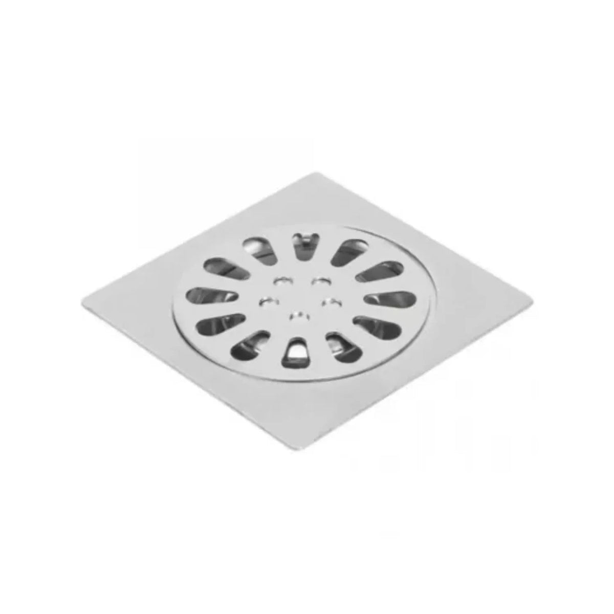 Rejilla Piso 10x10cm  Acero Inoxidable