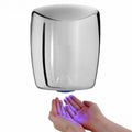 Secador de Manos Mediano en Acero Inoxidable 304 Brillante 1350 W 110 V con LED Azul