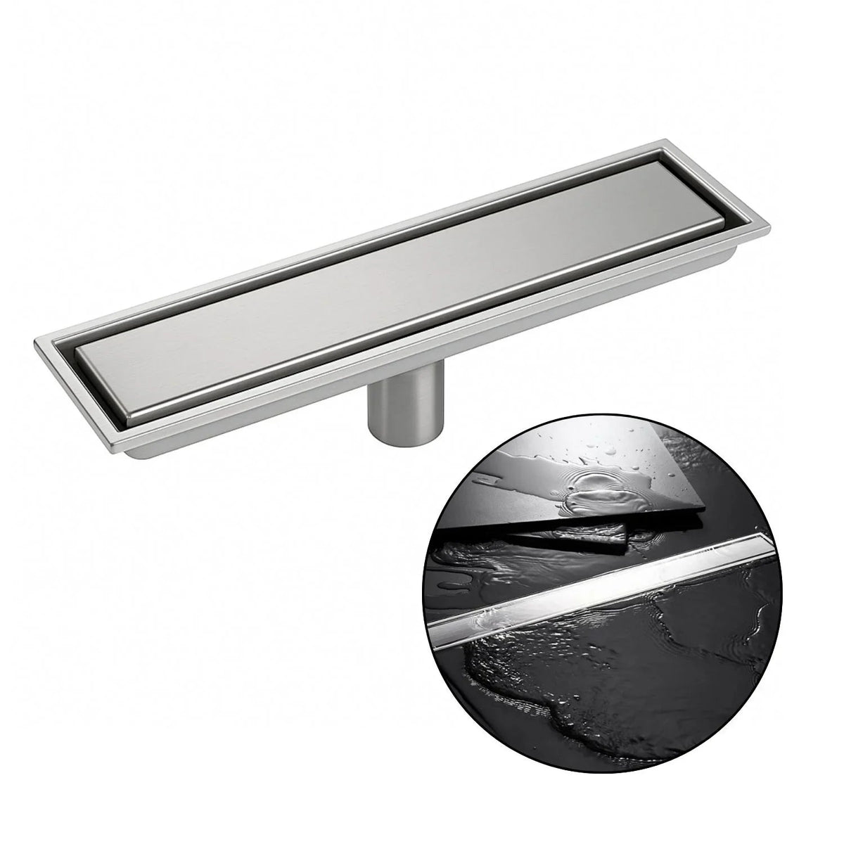 Rejilla Piso Invisible Acero SatinMate 60X10