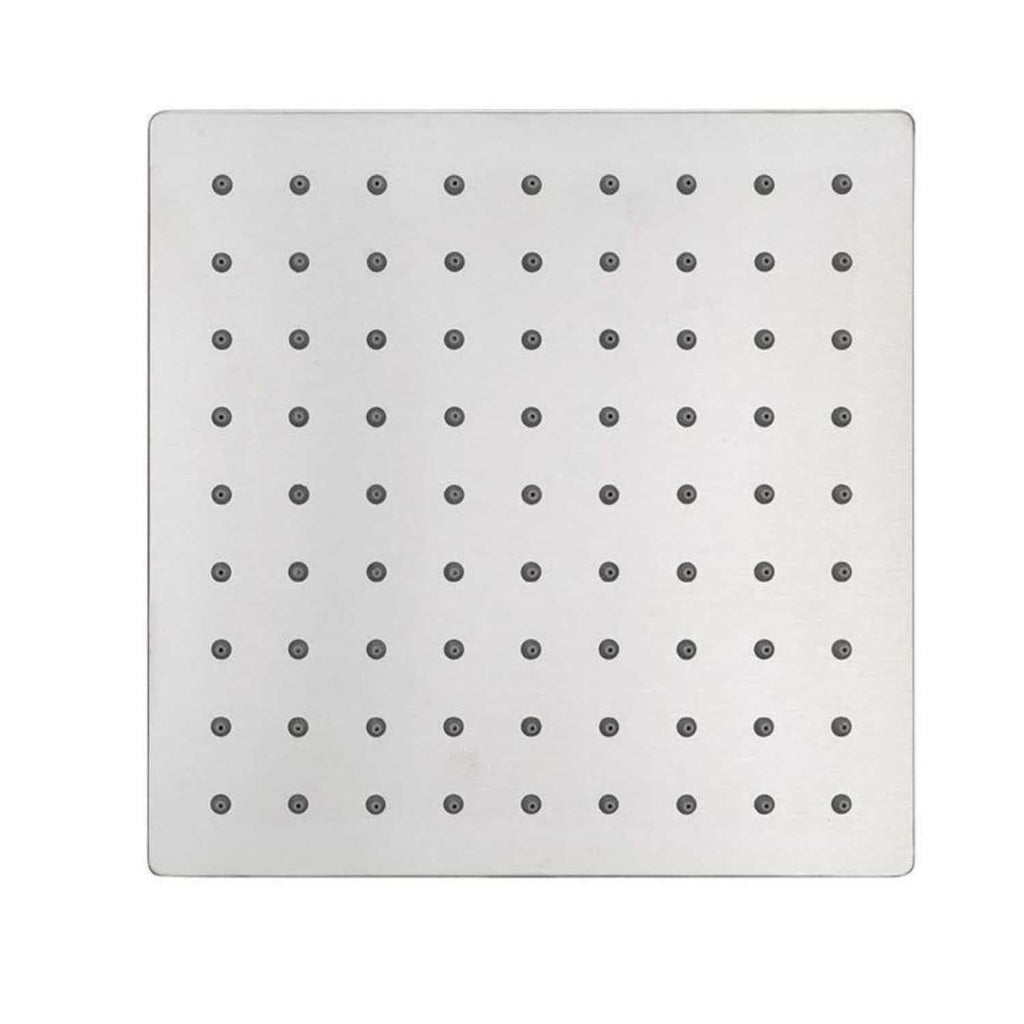 Regadera cuadrada de 20 x 20 cm para instalación en ducha