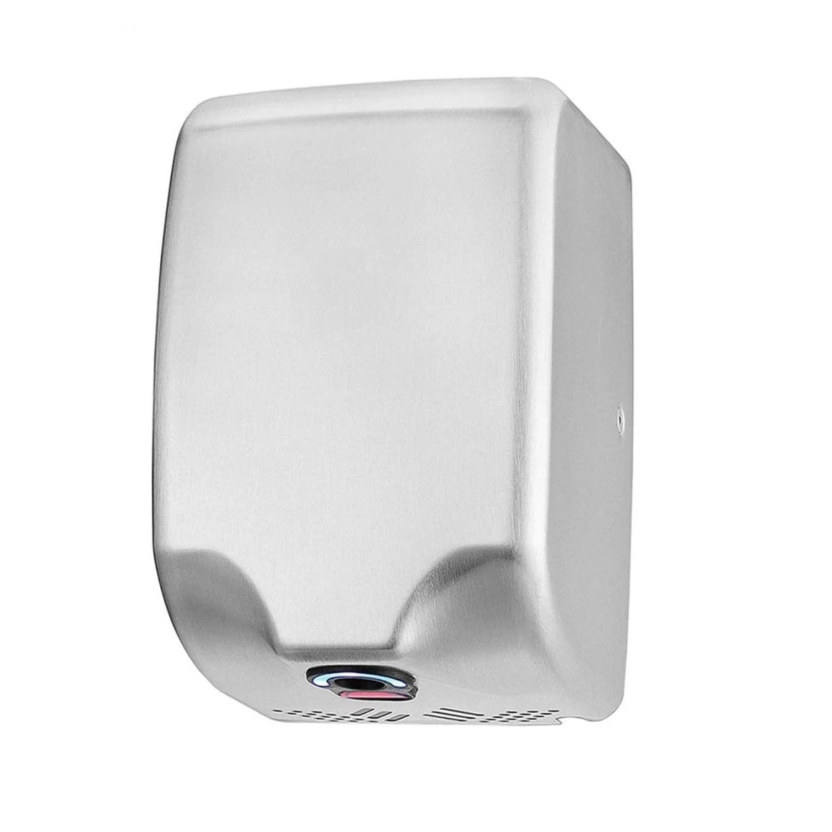 Secador de Manos Vertical en Acero Inoxidable 304 Satinado 1350 W 110 V con Velocidad y Sonido Ajustables