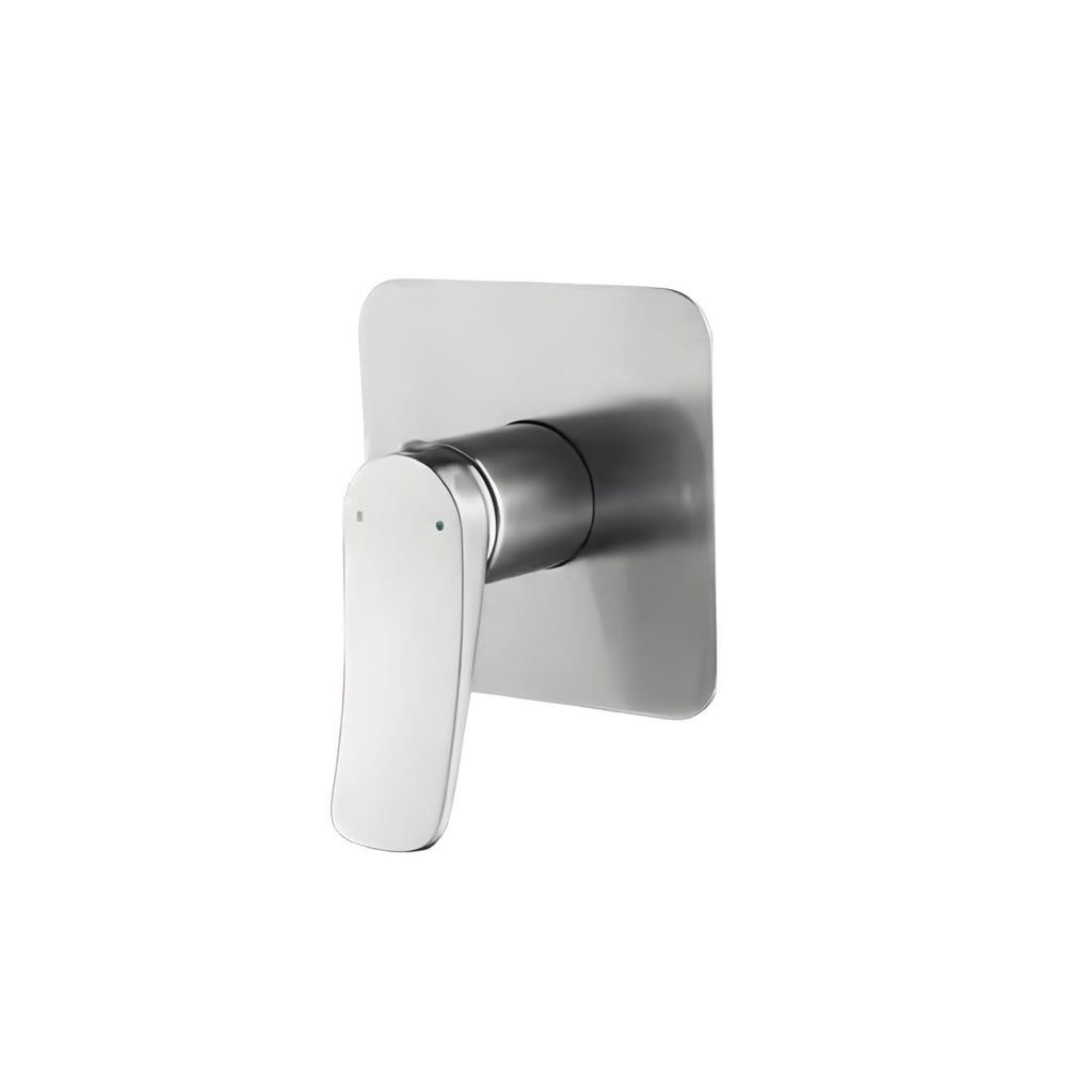 Mezclador Ducha Monocontrol Volare Níquel Texturizado Diseño Moderno