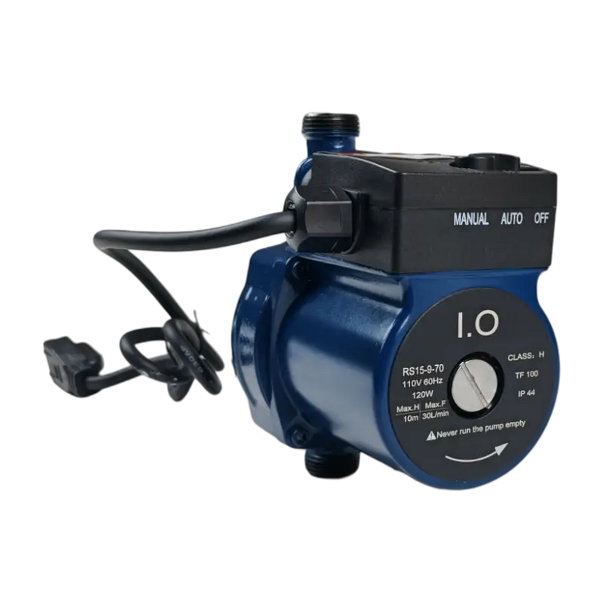 Bomba Presurizadora de Agua 120 W, 110 V, Manual y Automática