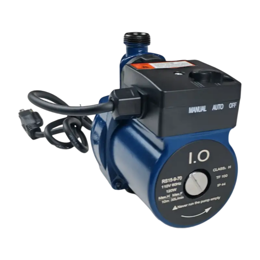 Bomba Presurizadora de Agua 120 W, 110 V, Manual y Automática