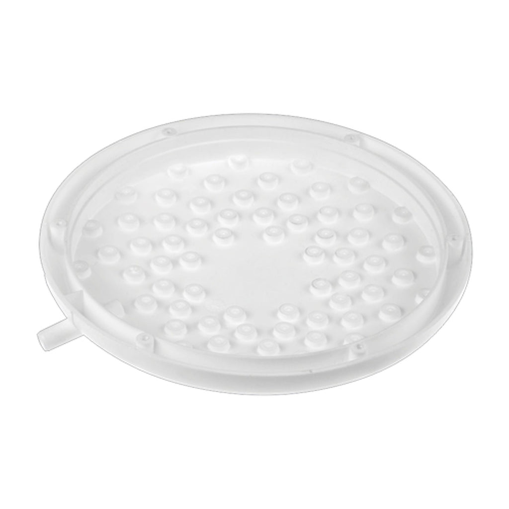 Regadera Blanca con Bajante para Ducha Zent, vista del repuesto