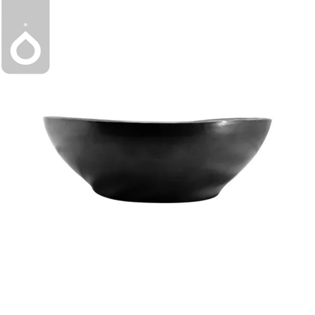 Lavamanos Negro Mate Moderno 41x32x14,5