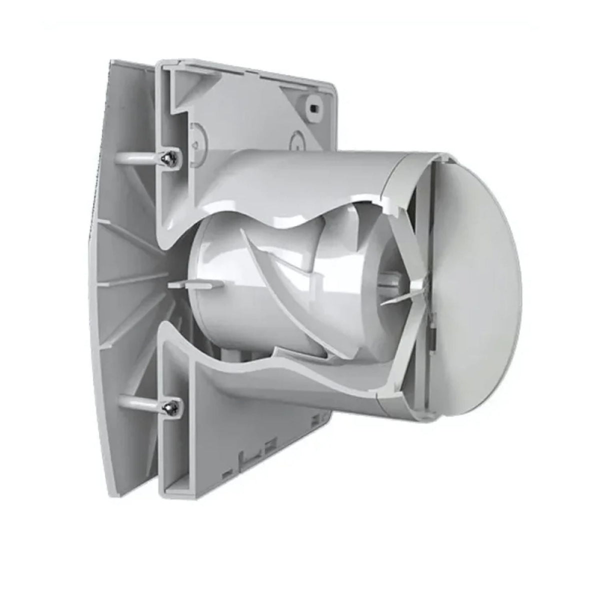 Extractor Axial ELEGANCE 150 6” 315 m³/h con Damper
