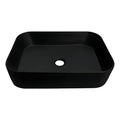 Lavamanos Malibú Negro Mate 50 × 39 cm