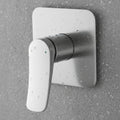 Mezclador Ducha Monocontrol Volare Níquel Texturizado Diseño Moderno