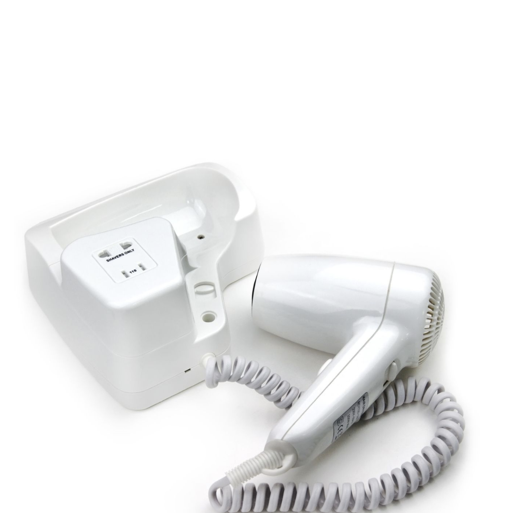 Secador de Cabello Empotrable Tipo Hotel