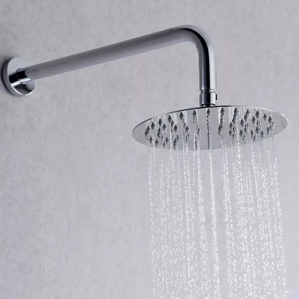 Cabeza de Ducha Redonda Modern de Acero Inoxidable 304 de 8 Pulgadas