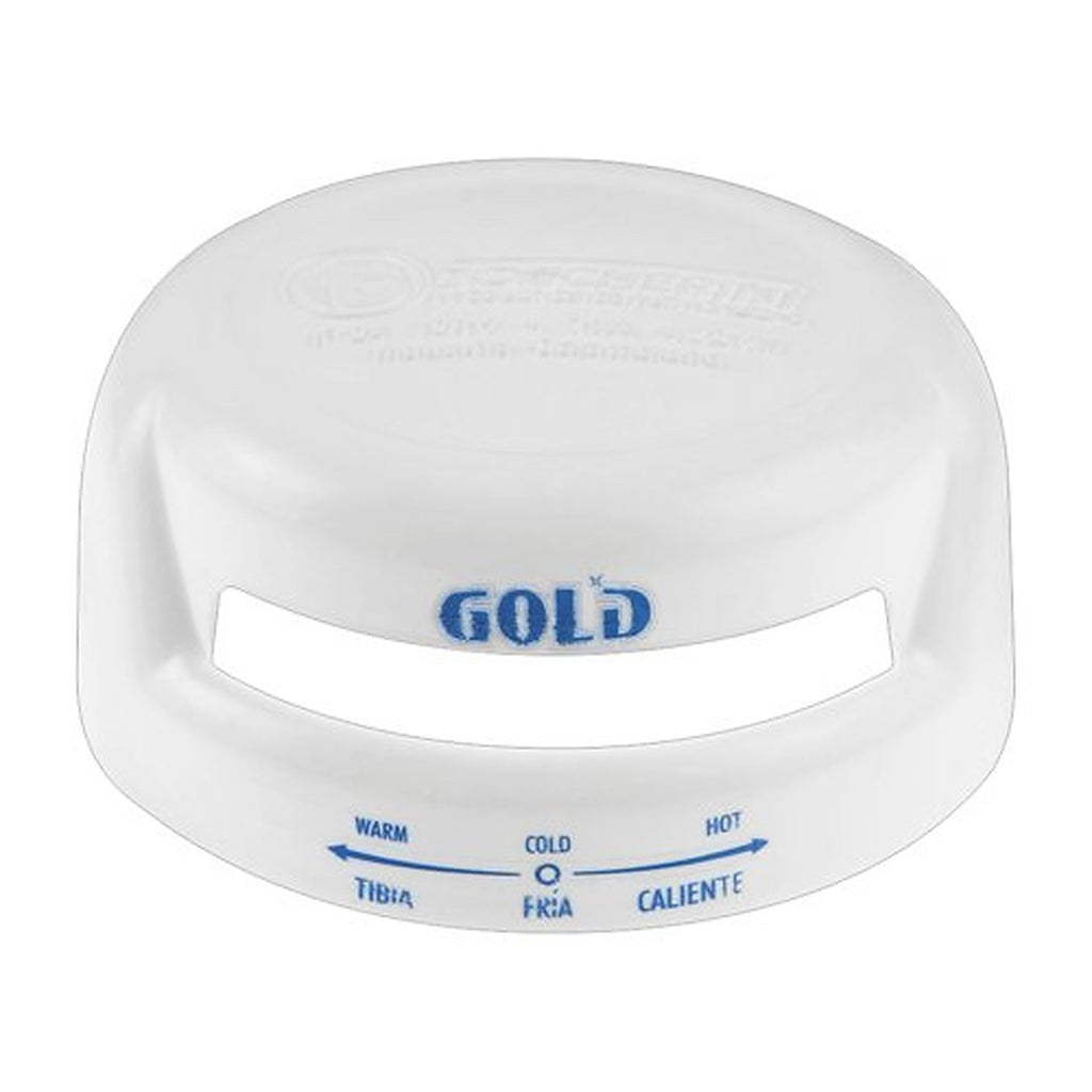 Tapa Blanca con Selector para Ducha Gold 110 V, vista del repuesto