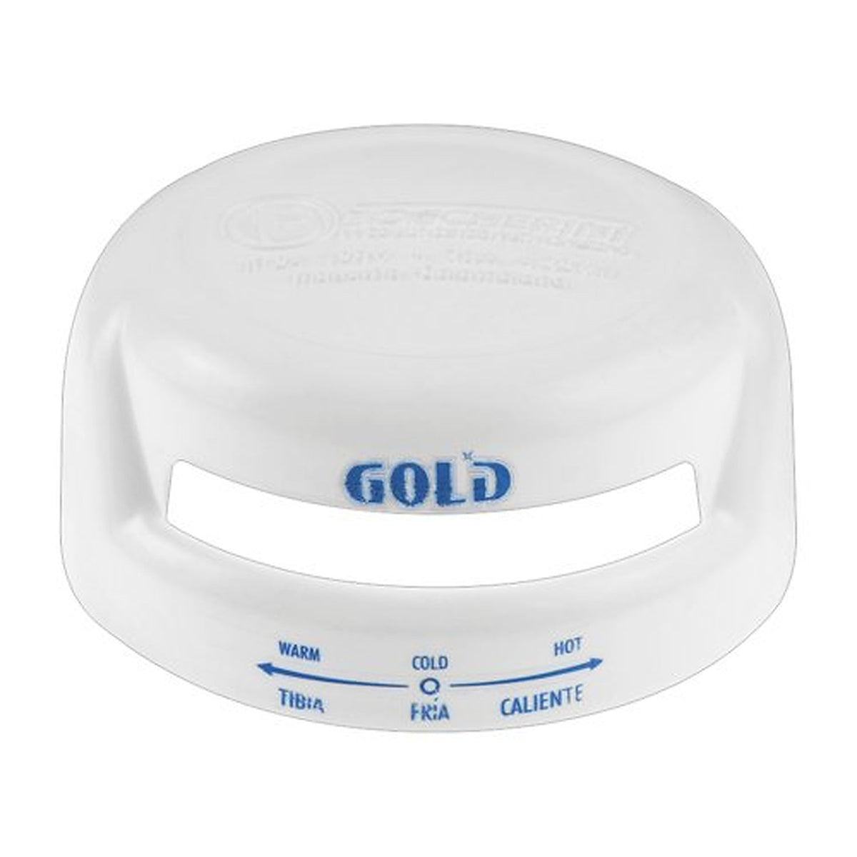 Tapa Blanca con Selector para Ducha Gold 110 V, vista del repuesto