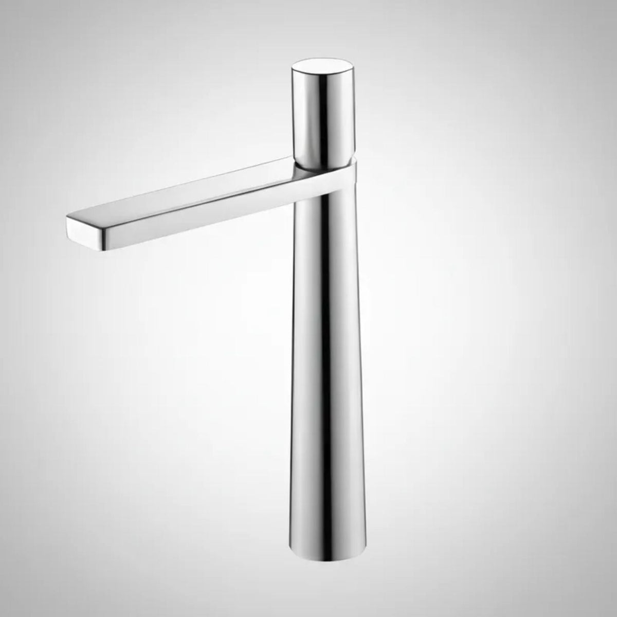 Lavamanos Monocontrol Alto Dritto Níquel Texturizado Diseño Moderno