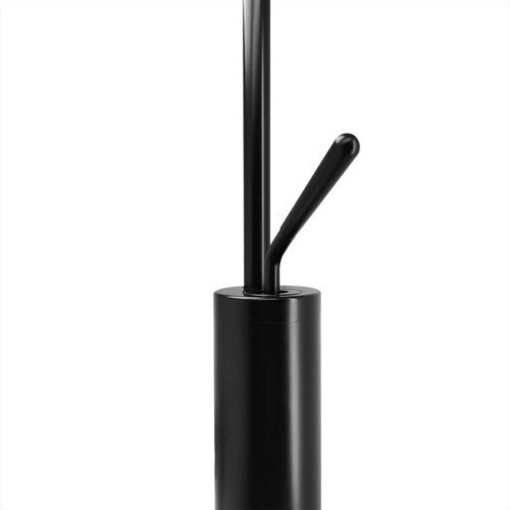 Grifería Monocontrol Alta Akira Negro Mate Para Lavamanos 46 cm