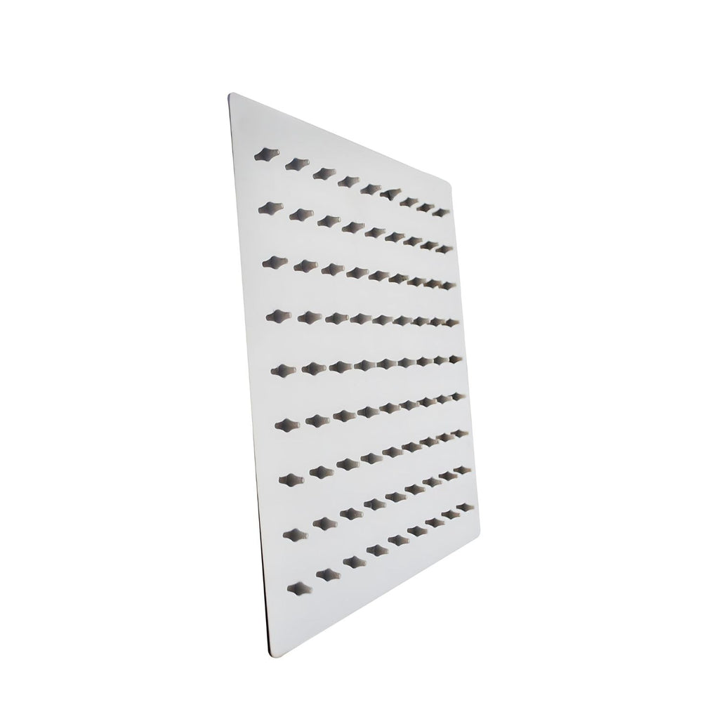 Regadera Cuadrada inoxidable de Lujo 25*25