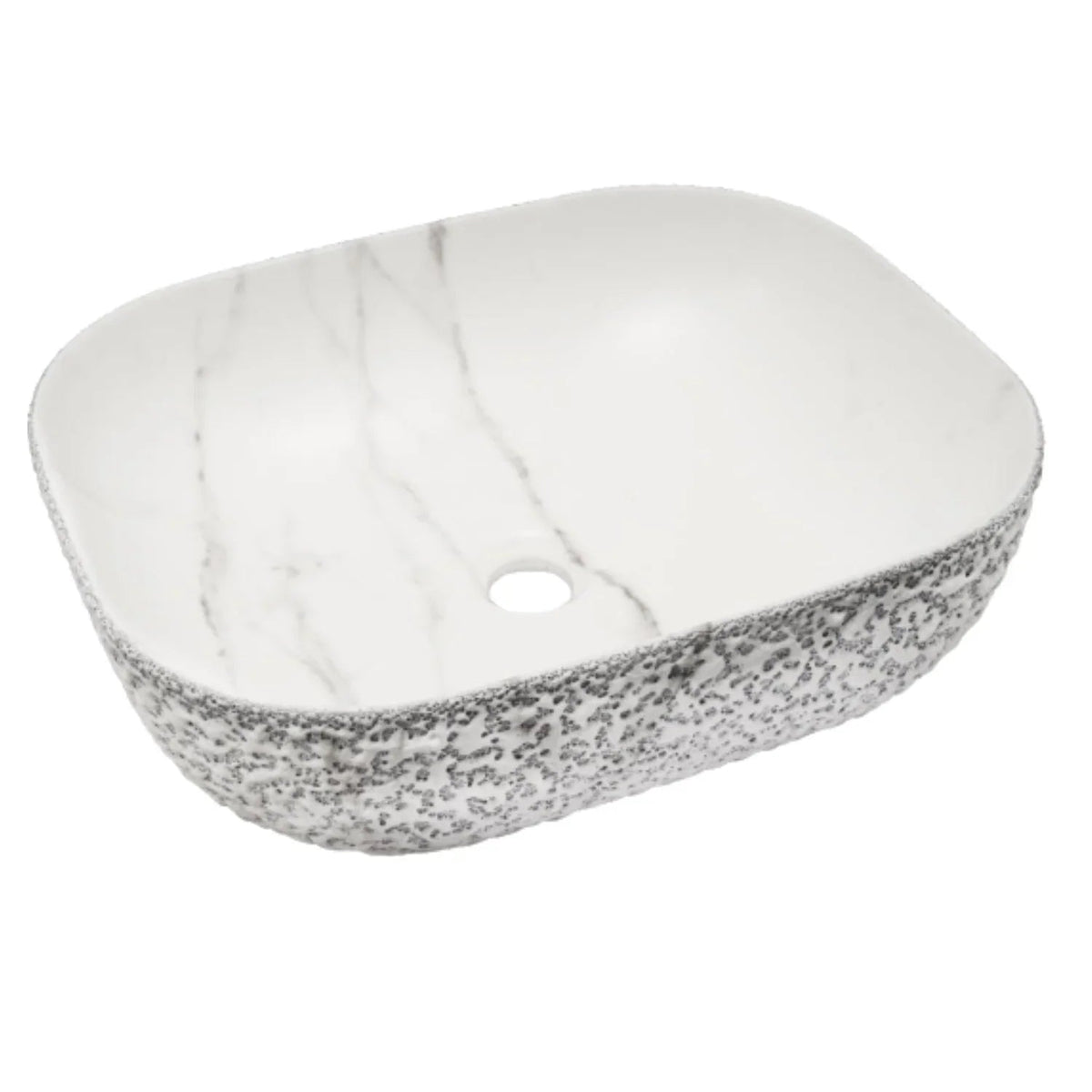 Lavamanos Ópera Rectangular Calacata Gris