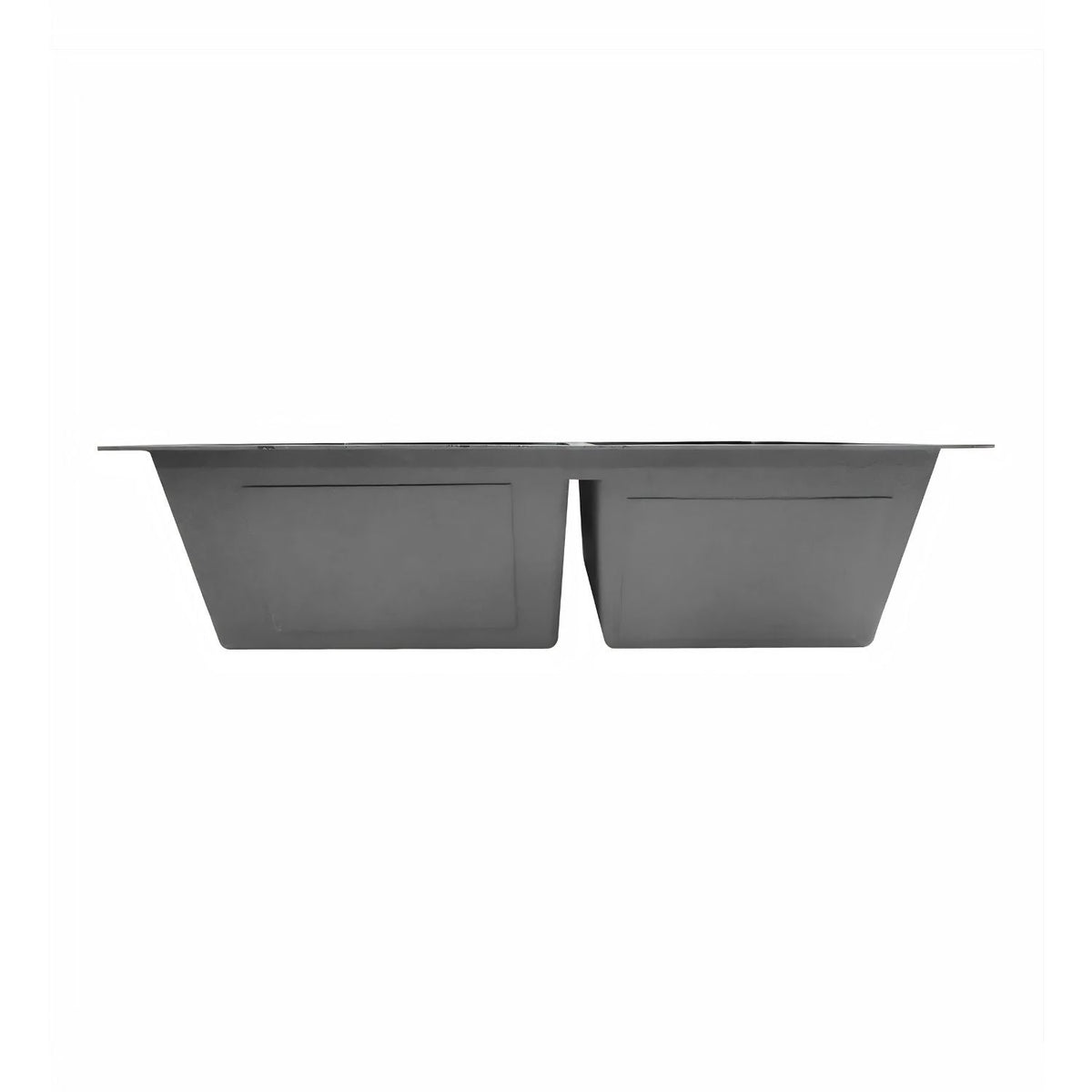 Lavaplatos Doble En Acero 304 Satin 77 X 45 X 21 cm