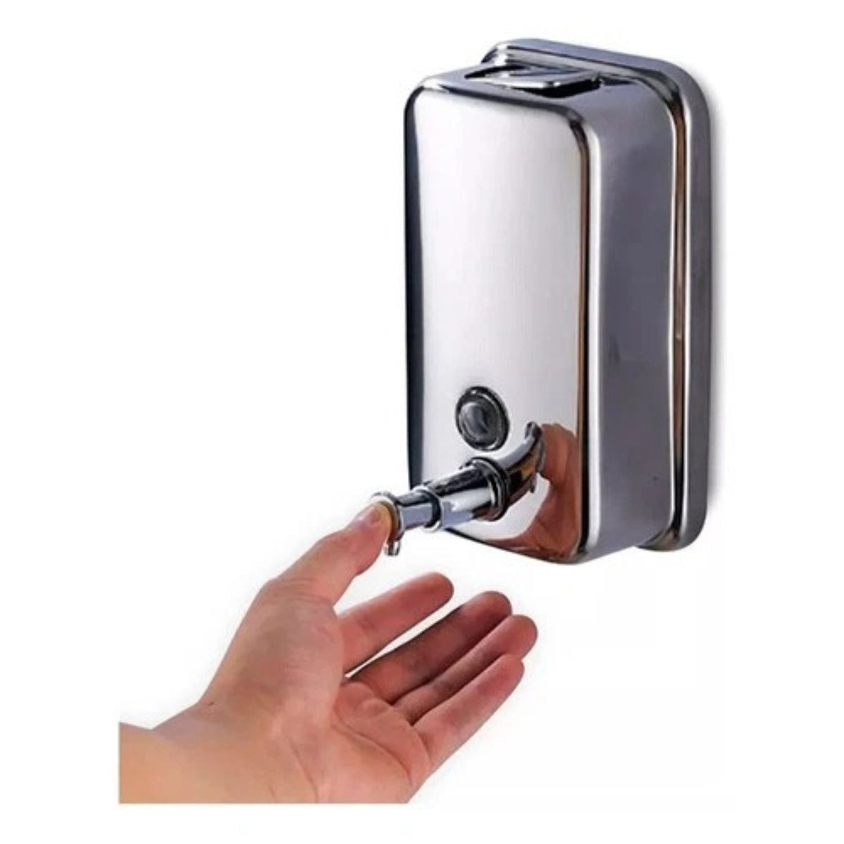 Dispensador de Jabón Líquido de Muro en Acero Inoxidable 800 ml - imagen 5