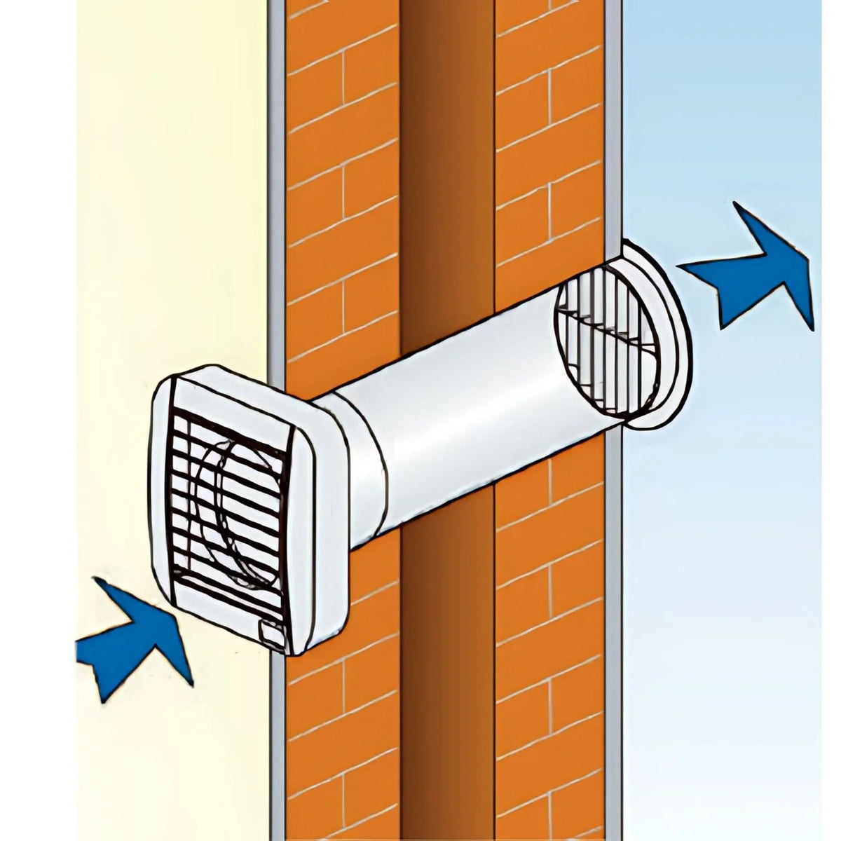 Extractor de Aire ECO 100 A 4” 90 m³/h Automático