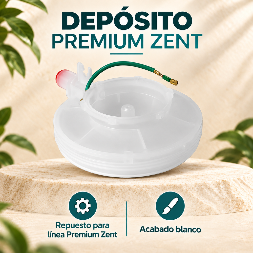 Características del depósito para ducha Premium Zent