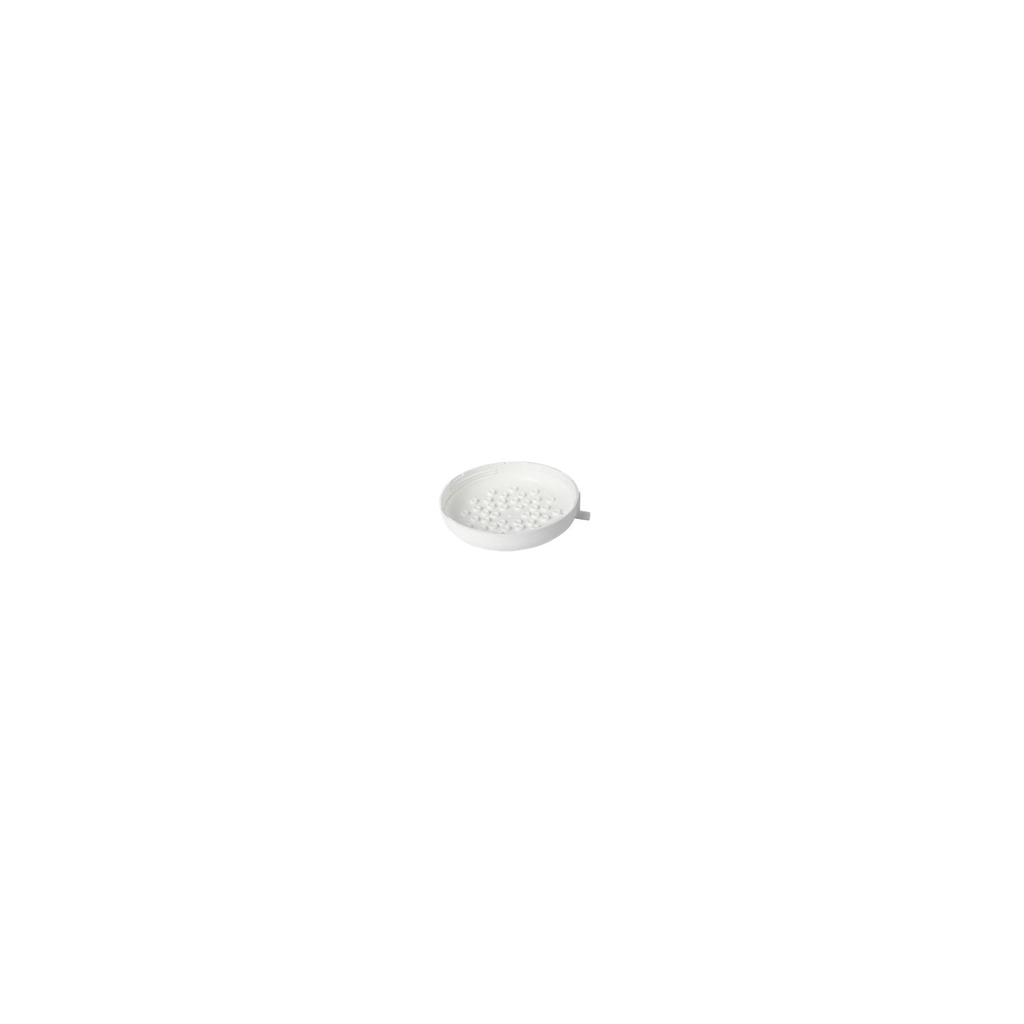 Regadera blanca con bajante para ducha Premium Zent, imagen oficial