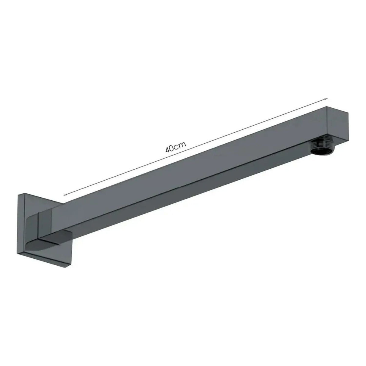 Conjunto De Ducha Orca Satinado Monocontrol Con Regadera De 8 Pulgadas