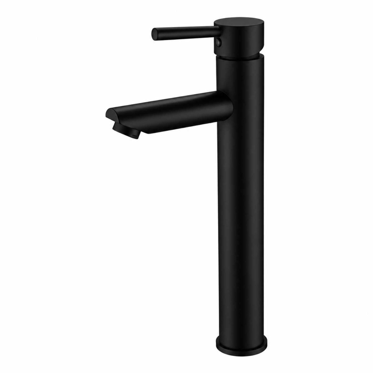 Grifería Monocontrol Lavamanos Alta Negro Mate 29 cm