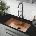 Lavaplatos Empotrado Acero 304 Oro Rosa 60 X 45 X 21 cm