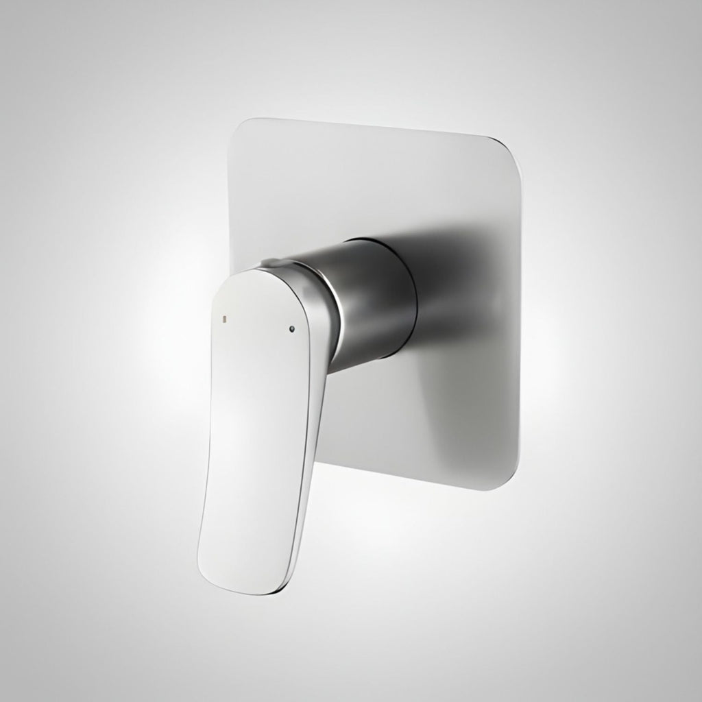 Mezclador Ducha Monocontrol Volare Níquel Texturizado Diseño Moderno