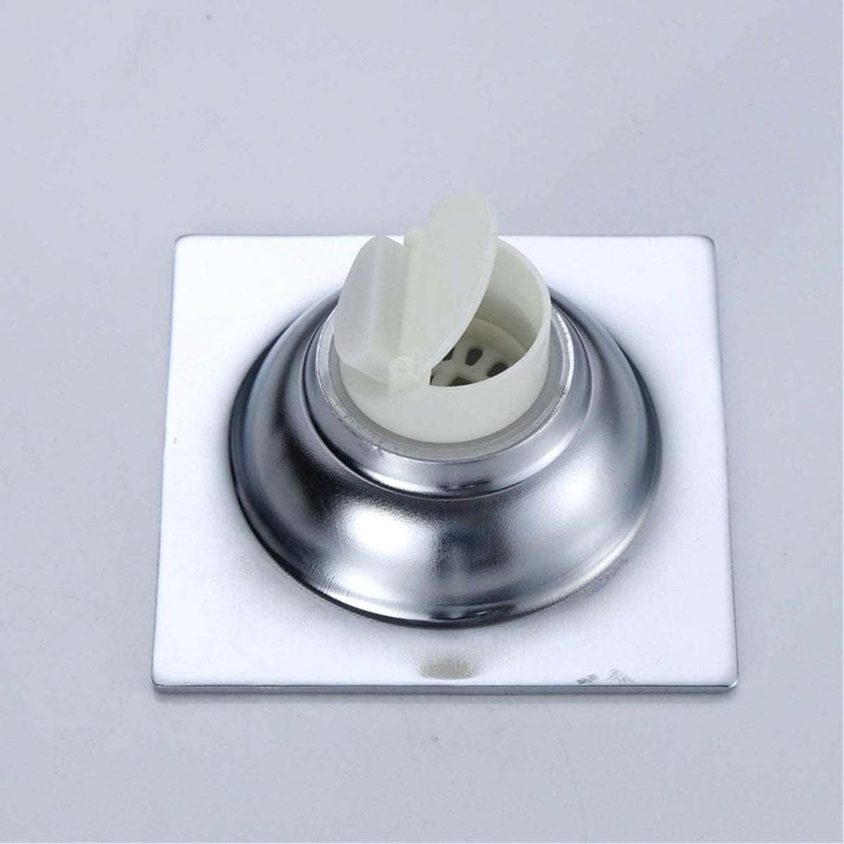 Rejilla Piso 10x10cm  Acero Inoxidable