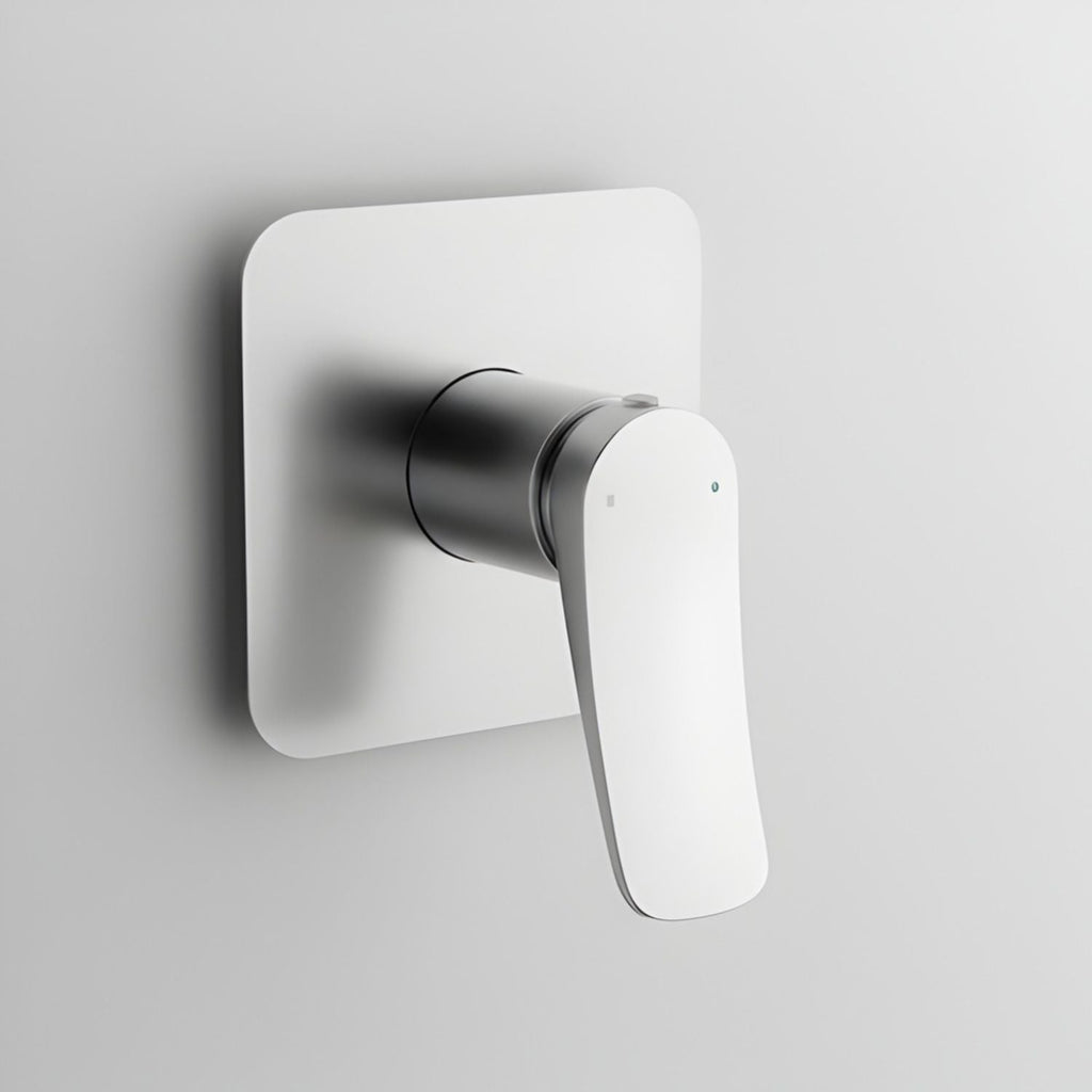 Mezclador Ducha Monocontrol Volare Níquel Texturizado Diseño Moderno