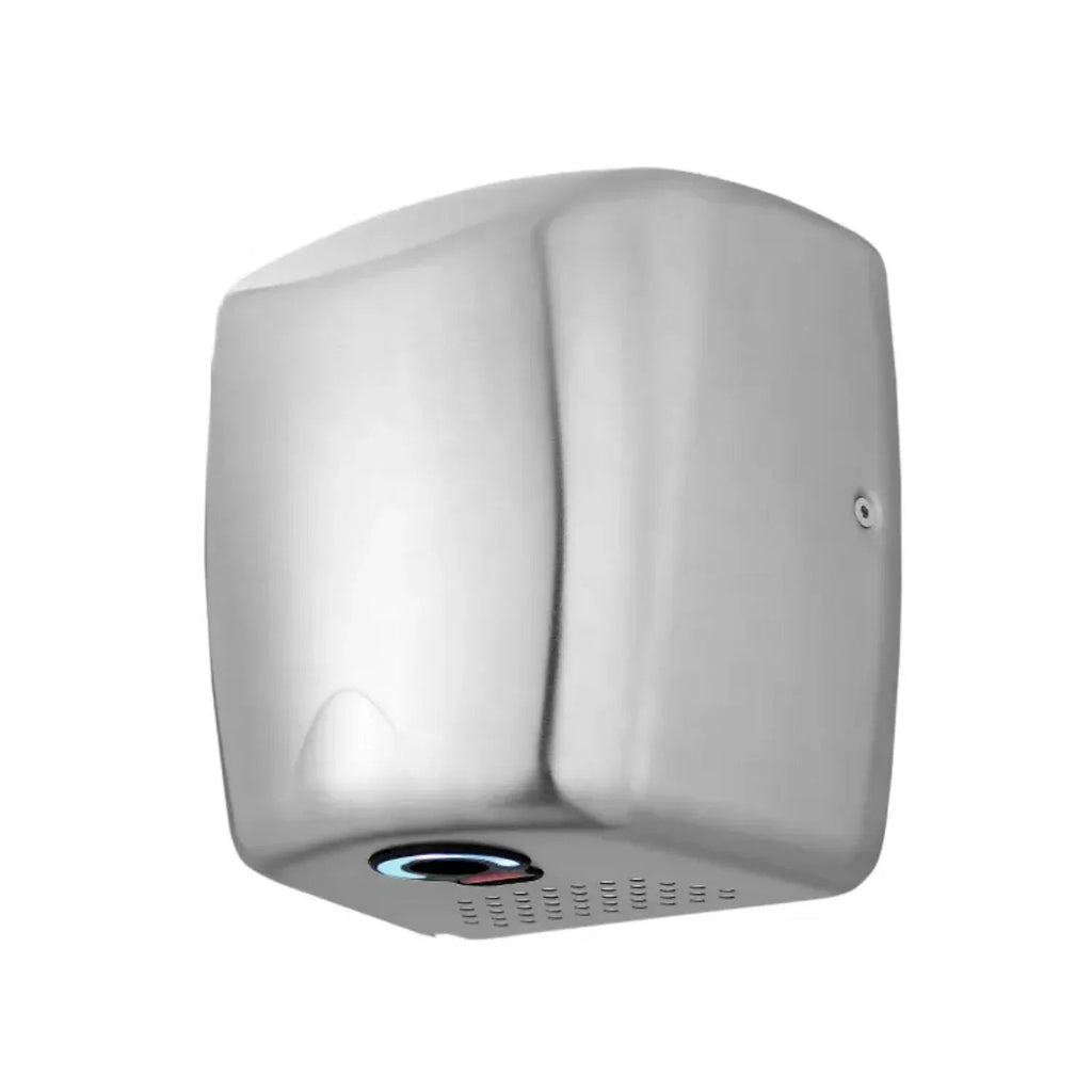 Secador de Manos Mediano en Acero Inoxidable 304 Brillante 1350 W 110 V con LED Azul