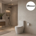 Portarrollos Kassel Gris Cobalto en Zamak 16,5 cm para Baño
