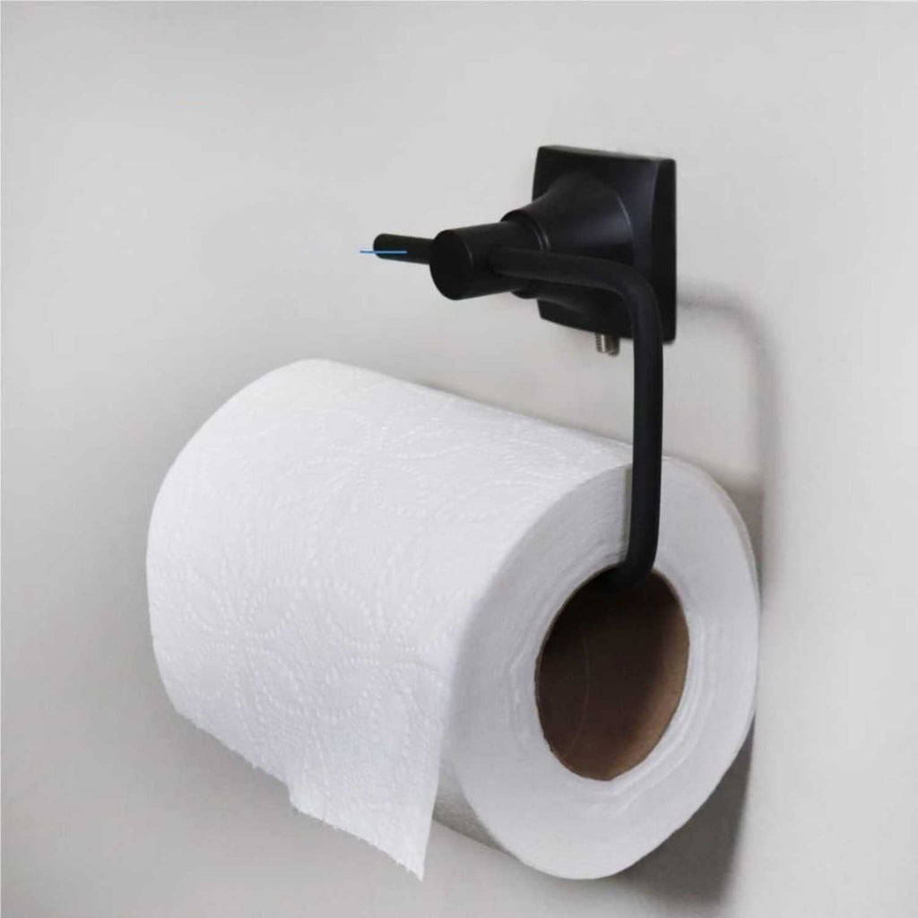 Set de Accesorios para Baño Negro Mate x4 Piezas