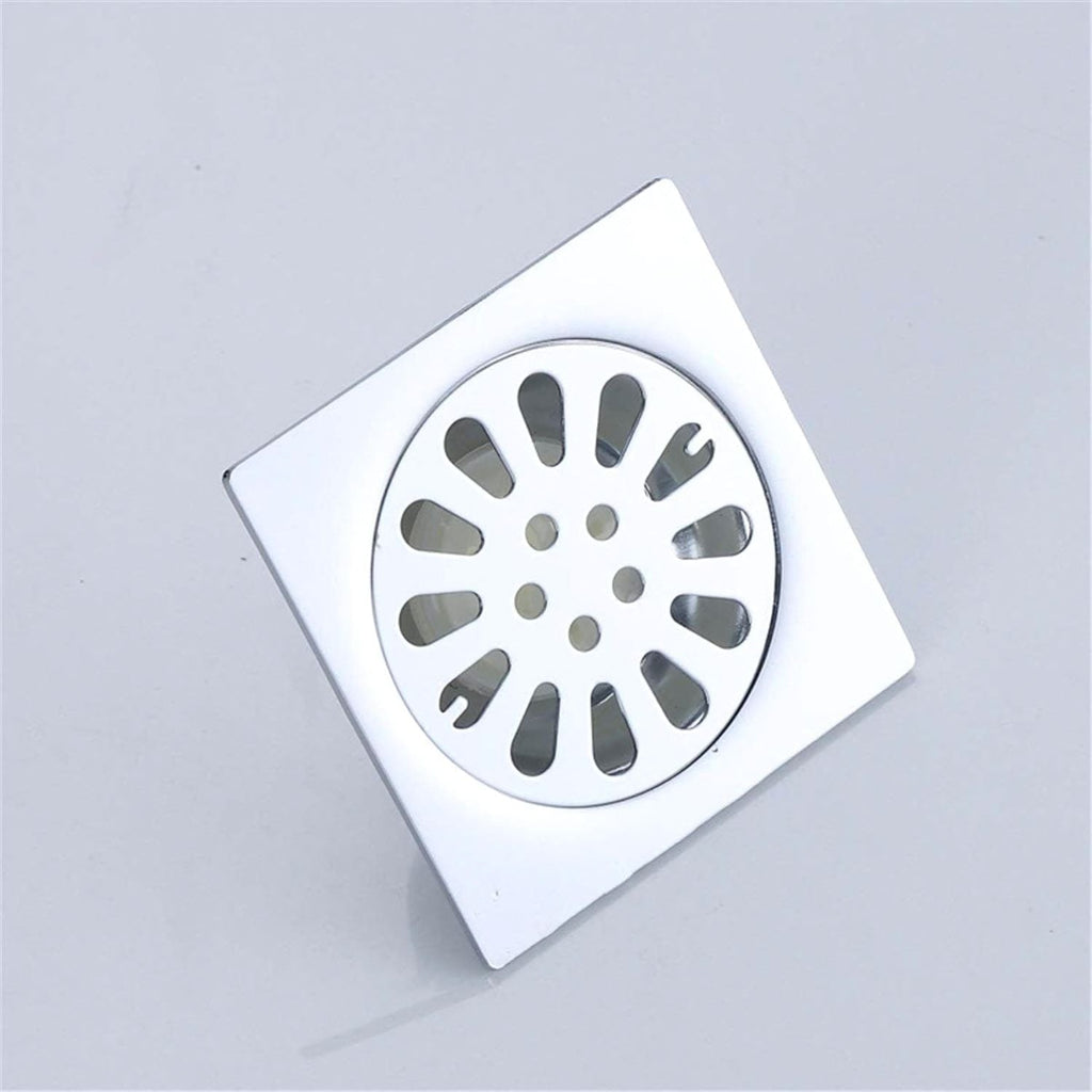 Rejilla Piso 10x10cm  Acero Inoxidable