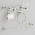 Juego De Accesorios Para Baño X 6 Sovrano Níquel Texturiza